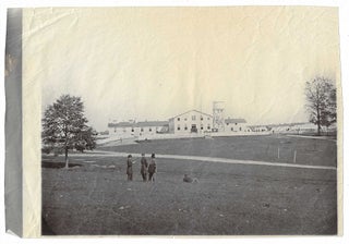 Item #8537 Front View of Mount Pleasant Hospital, Washington. Mathew Brady