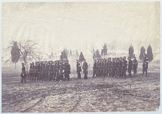 Item #8560 67th New York Infantry at Camp Proctor near Washington. Mathew Brady