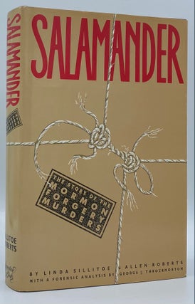 Item #8585 Salamander: The Story of the Mormon Forgery Murders. Linda Sillitoe, Allen D. Roberts
