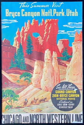 Item #8592 This Summer-Visit Bryce Canyon Nat'l. Park, Utah. Utah Parks Company
