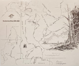 Item #8682 Rendezvous Sites: 1825-1840. Fred R. Gowans