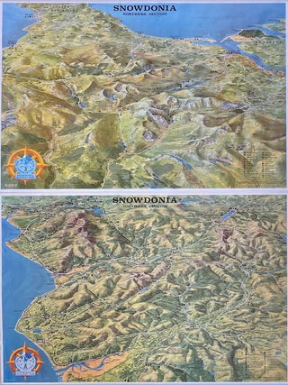 Item #8687 Snowdonia: Northern and Southern Sections. K. Gage