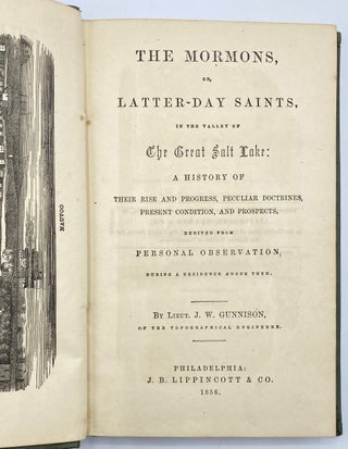 Item #8734 The Mormons, or, Latter-day Saints, In the Valley of the Great Salt Lake: A History of...