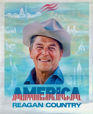 Item #8736 America: Reagan Country. Ronald Reagan