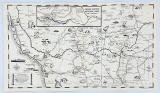 Item #8817 Southwest Outings: New Mexico - Arizona - Colorado. Fred Harvey