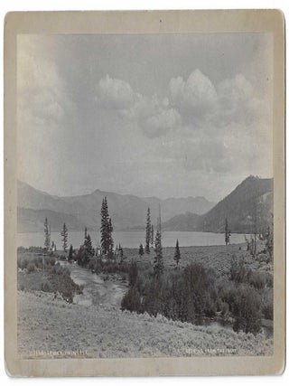 Item #8818 Lower Twin Lake, Looking from the Inlet. George E. Mellen