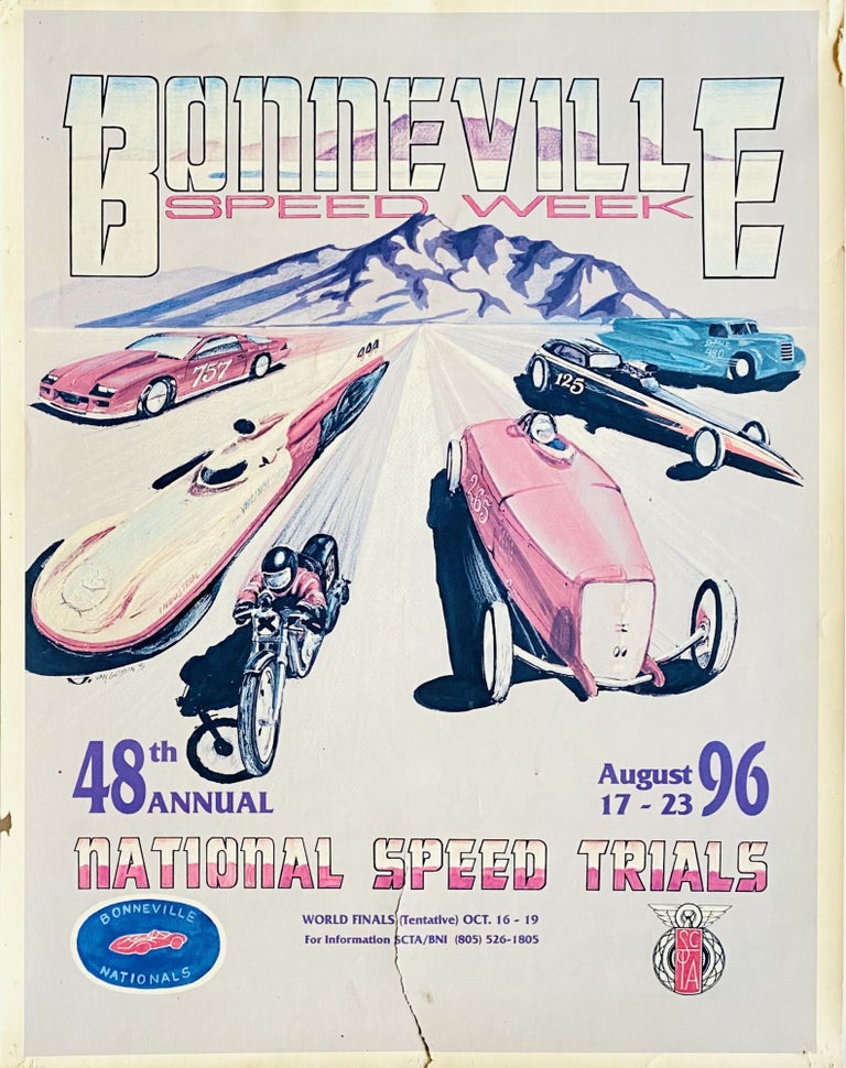 Item #8837 Bonneville Speed Week: 48th Annual, National Speed Trails. Van Gossen.