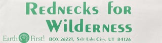 Item #8973 Rednecks for Wilderness. Spurs? Jackson