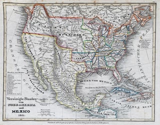 Item #8981 Vereinigte Staaten von Nord America und Mexico 1831