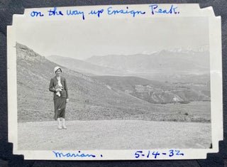 Item #8985 Utah Recreation Vernacular Album. Charles C. Eidler