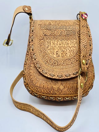Item #9509 'Deseret Alphabet - Australian Purse'. Bob Moss