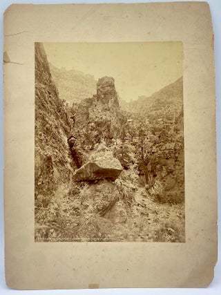 Item #9538 Hance's Trail Looking Up. William Henry Jackson
