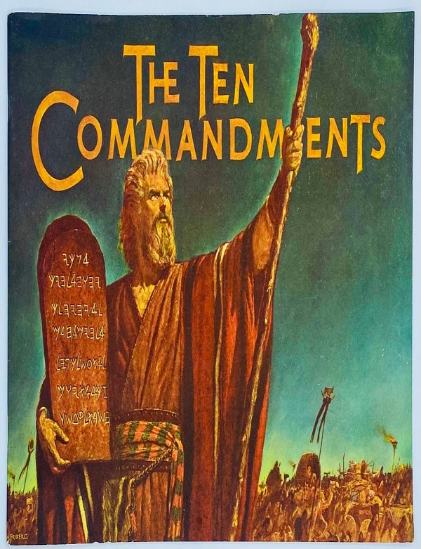 The Ten Commandments | Arnold Friberg