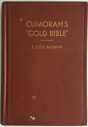 Cumorah's "Gold Bible"