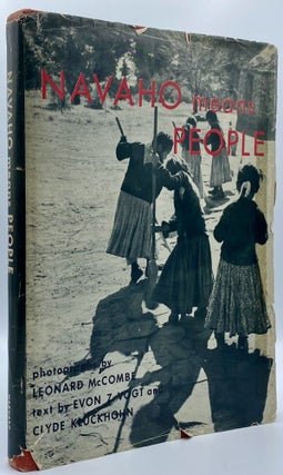 Item #9671 Navaho Means People. Evon Z. Vogt, Clyde Kluckhohn