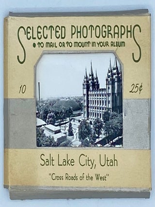 Item #9720 Salt Lake City, Utah 'Cross Roads of the West' Selected Photographs to Mail or to...