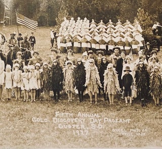Item #9873 Fifth Annual Gold Discovery Day Pageant Custer S.D. 1927. Charles Sumner Downey