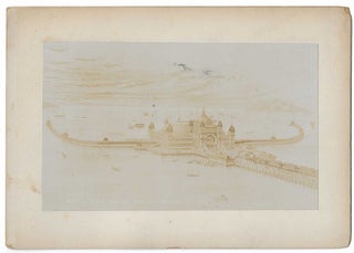 Item #9899 Saltair Beach Pavilion. Great Salt Lake, Utah. C. R Savage, Charles Roscoe
